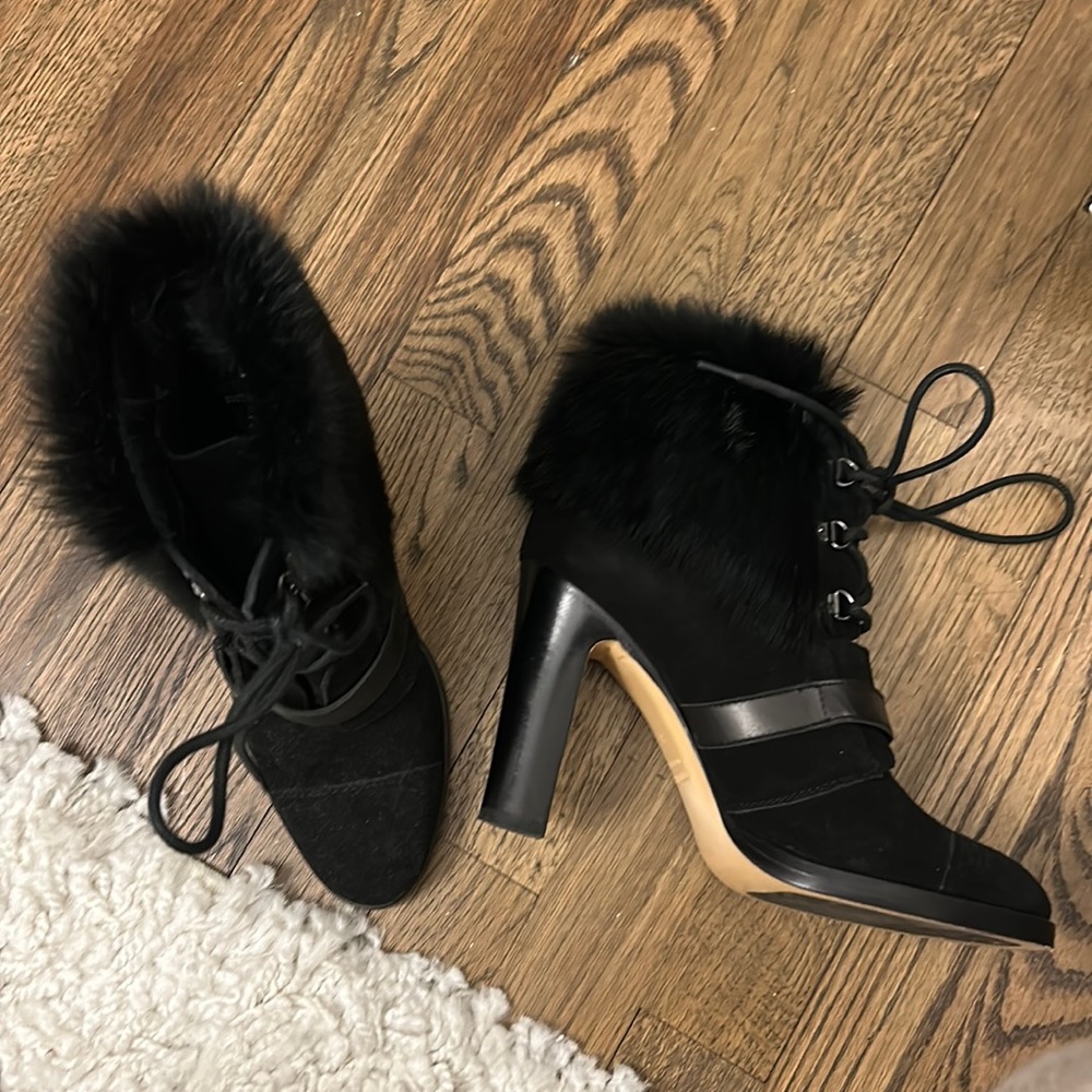 Aquatalia fur boots